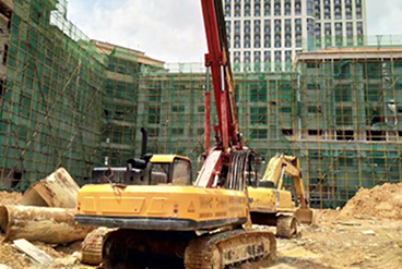 大小樁基都敢接_DR-150旋挖鉆機